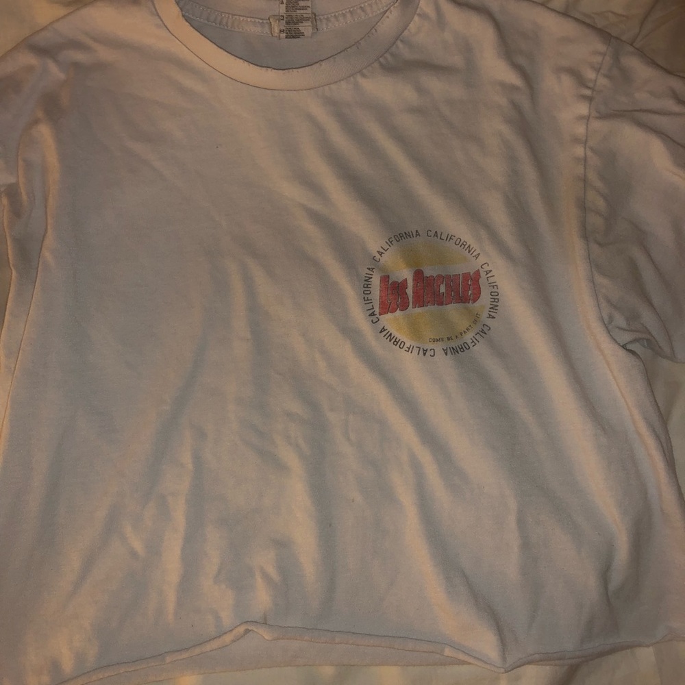 Crop Top Graphic Tee